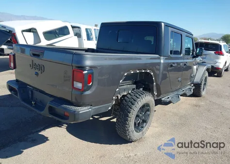 2023 Jeep Gladiator Willys Sport 4X4 z USA, uszkodzony, nr VIN 1C6HJTAG2PL526076